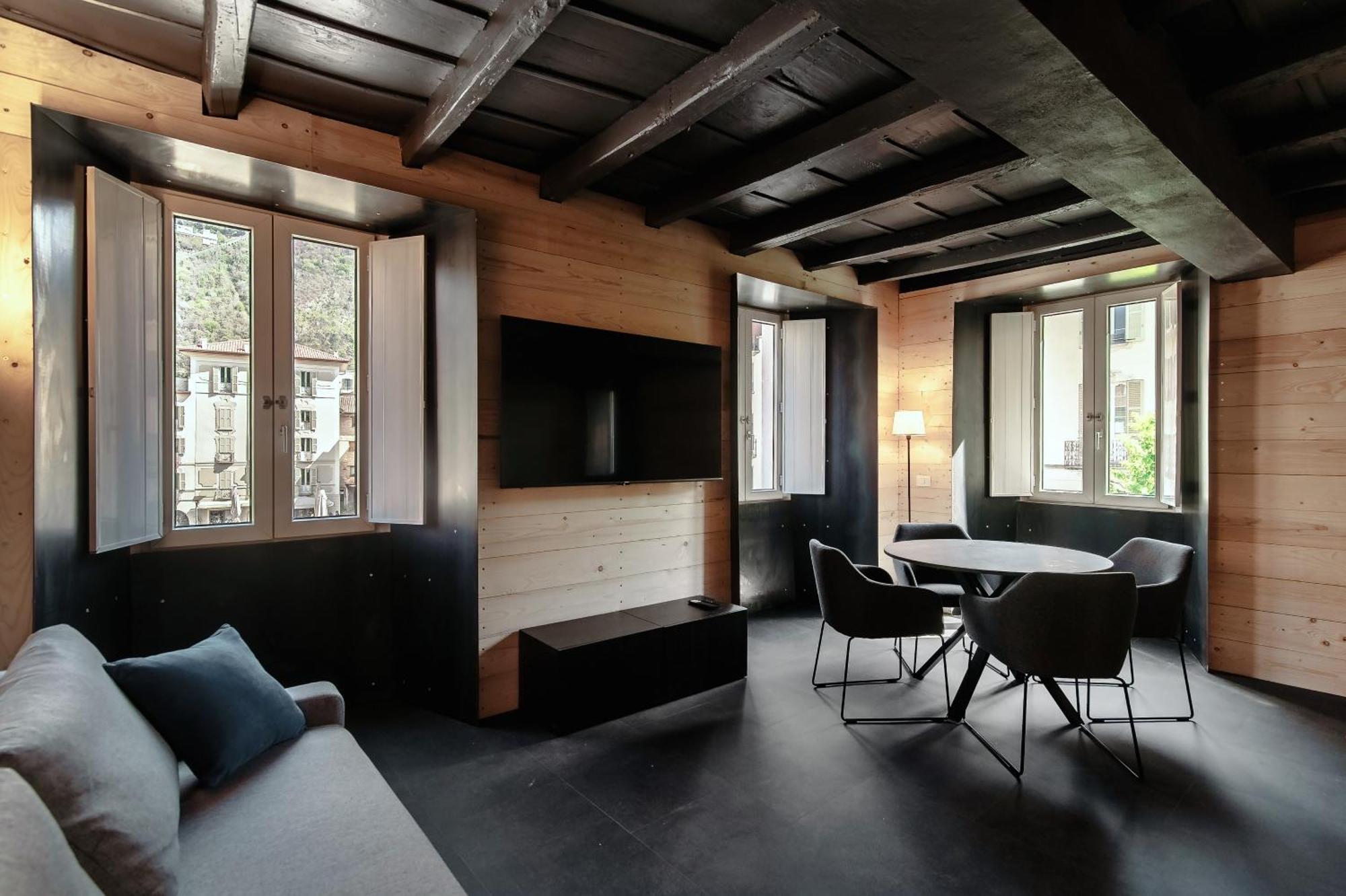 Fitzgerald Building - The House Of Travelers Apartment Como Cameră foto